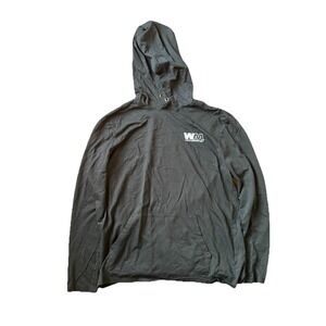 Waste Management Employee Hoodie Men's Large Black Pullover